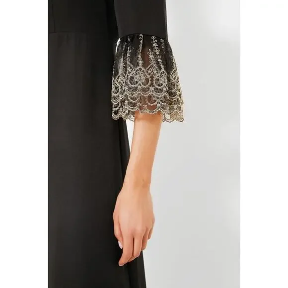 POMANDER PLACE Black Lillith Dress Size M NWT Retail $188 Tuckernuck - Picture 6 of 7